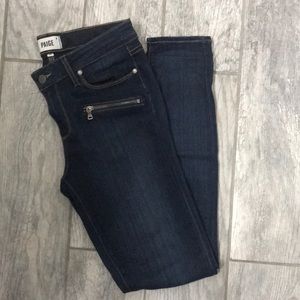 Paige jeans size 29 adorable zipper pockets